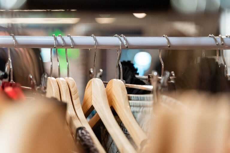 clothes, hanger, wardrobe, clothing, fashion, closet, shopping, boutique, close up, rack, rail